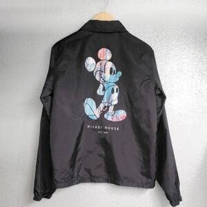 Neff Disney  Black Nylon Mickey Mouse Jacket     Size S